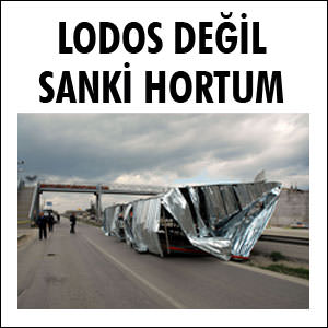 Bursa'da şiddetli lodos - 1