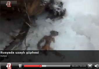 Uzaylı cesedi mi?
