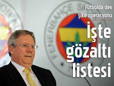 İşte gözaltı listesi