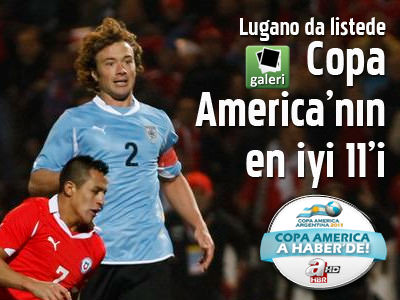 Copa America'nın en iyi 11'i
