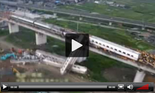 Çin’de hızlı tren kazası: 35 ölü