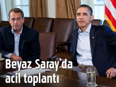 Beyaz Saray'da acil toplantı