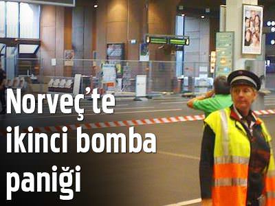 Norveç'te ikinci bomba paniği