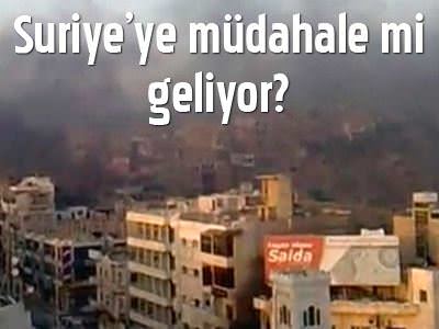 Suriye'ye müdahale mi geliyor?