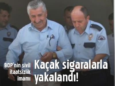 Kaçak sigaralarla yakalandı!