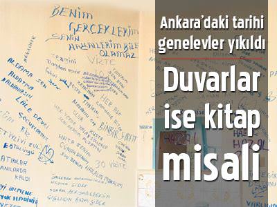 Ankara'daki tarihi genelevler yıkıldı