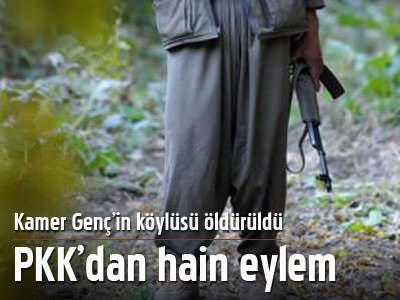 PKK'lılar yol kesip köy korucusunu öldürdü