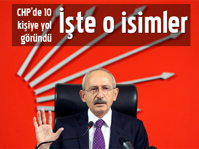 CHP'den gidecek isimler
