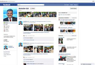 Abdullah Gül Facebook açtı ama...