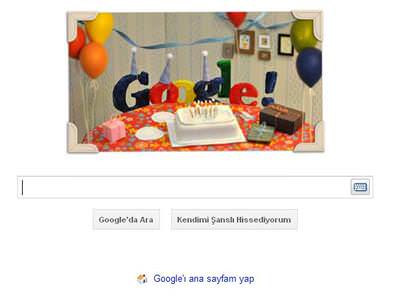 Google kendi kendini kutladı