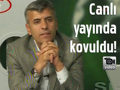 Canlı yayında görevinden alındı!