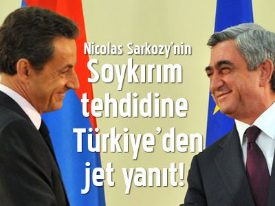 Soykırım tehdidine jet yanıt!