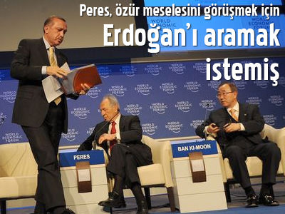 Özür için Erdoğan'ı aramak istemiş