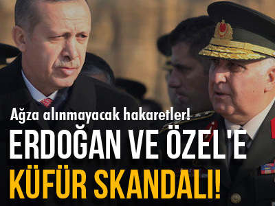 GATA'da Erdoğan ve Özel'e küfür skandalı