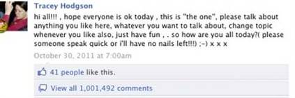 Facebook'ta rekor kırdılar!