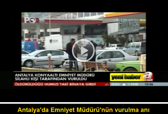 Emniyet müdürü şehit edildi!