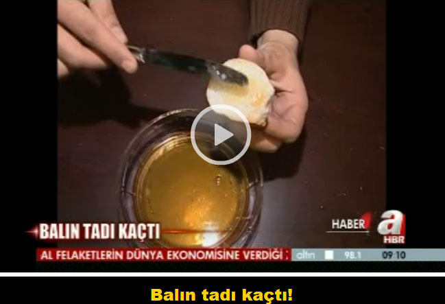 Bakın bal diye ne yiyormuşuz!