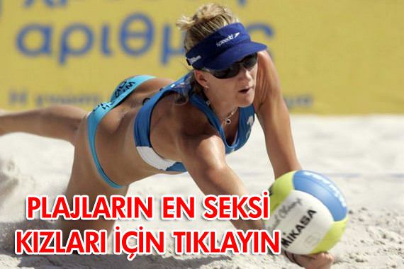Plaja bikini ayarı