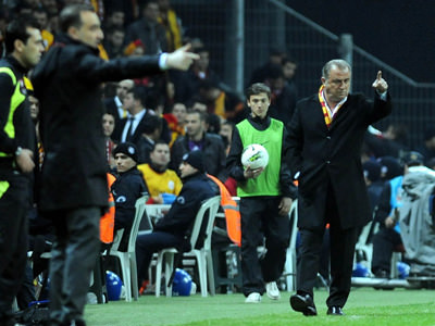 Terim'i Carvalhal takip etti!