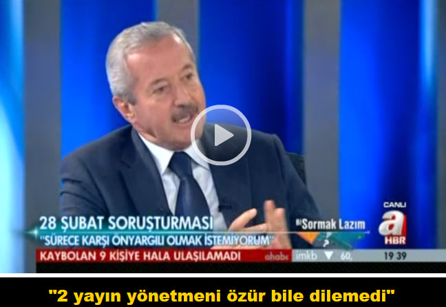 Benden özür dilemediler!