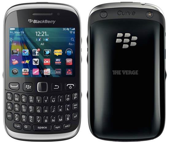 Son BlackBerry: Curve 9320