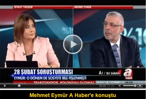 Mehmet Eymür’den çarpıcı açıklamalar