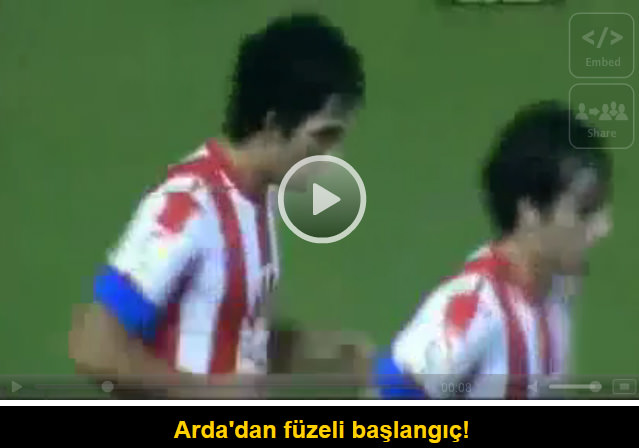 Arda Turan'dan füzeli başlangıç - 1