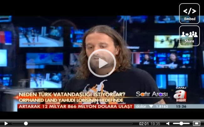 Orphaned Land'ın solisti Türk vatandaşı oluyor - 1