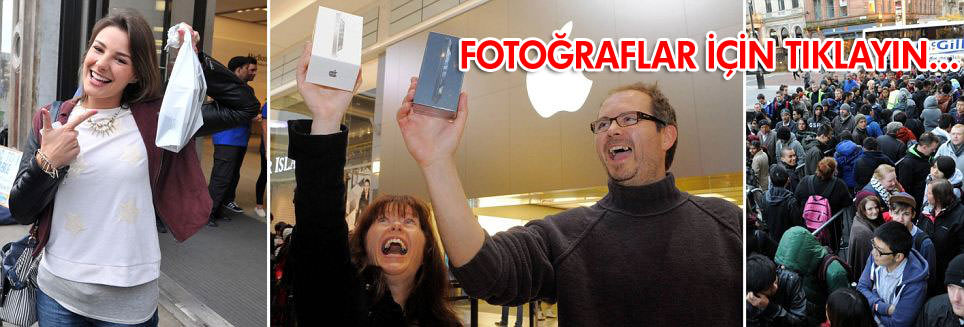 Dünya iPhone 5 için ’çıldırdı’