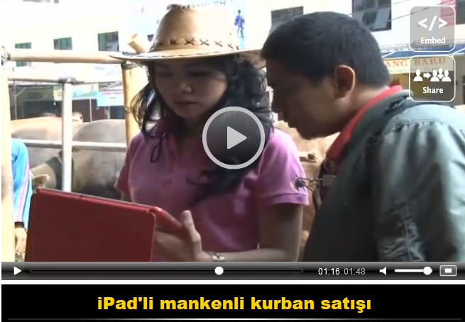 Mankenli iPad’li kurban satışı!