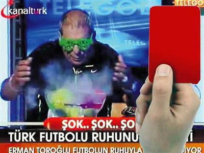 Spor programlarına kırmızı kart