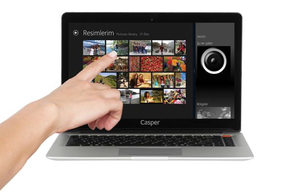 İlk dokunmatik ultrabook Casper’dan - 1