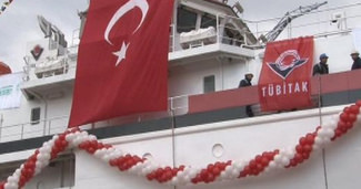 R/V TÜBİTAK Marmara denize indirildi