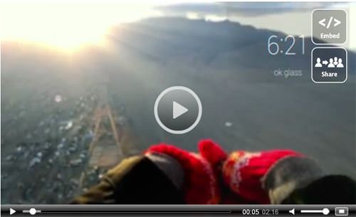 Google Glass’ın yeni arayüz videosu yayınlandı