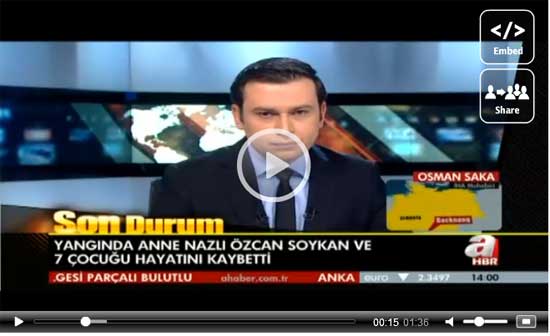 Almanya'da yangın faciası - 1