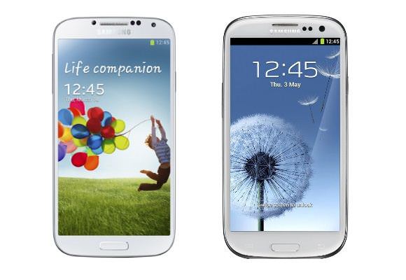 Galaxy S4 ve Galaxy S3 karşı karşıya