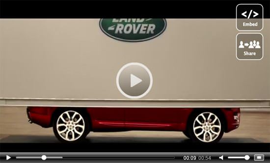Range Rover Sport’a James Bond’lu tanıtım