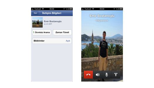 Facebook'un sesli görüşme servisi Türkiye'de - 1