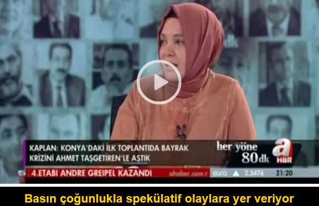 Basın çoğunlukla spekülatif olaylara yer veriyor - 1