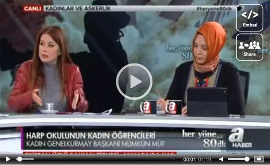 "Kadınların askere gitmesinden yanayım" - 1