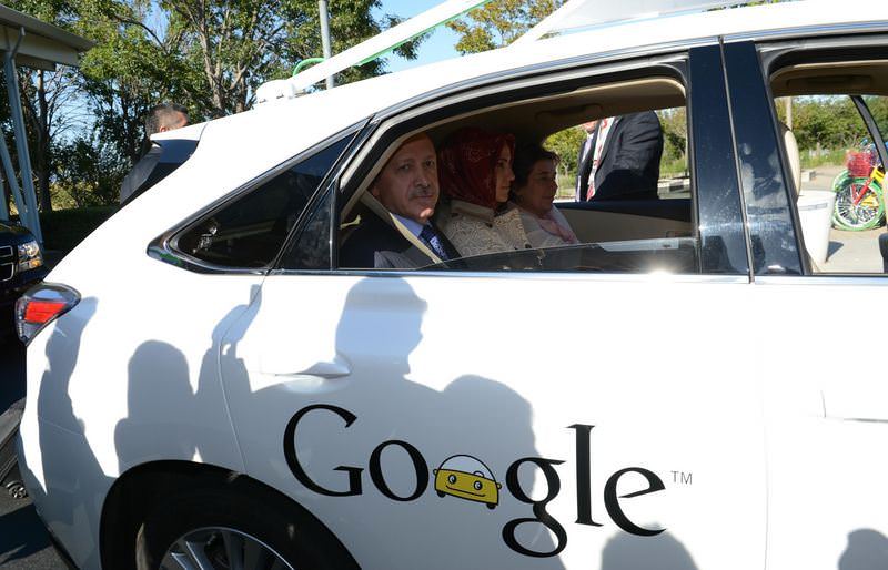 Erdoğan "Google glass"ı test etti - 1