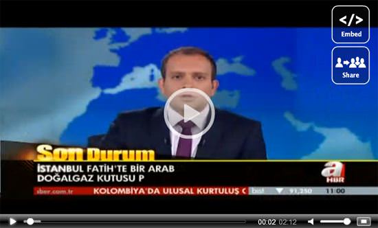 Fatih'te korkutan kaza - 1