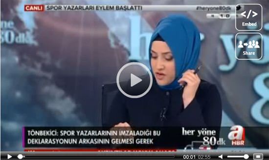 Canlı yayında "alkol kontrolü" tartışması - 1