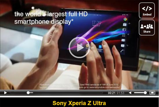 6,4 inçlik Xperia Z Ultra gün ışığına çıktı