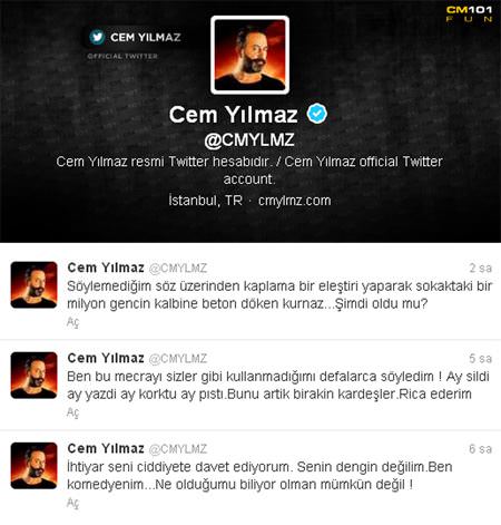 Cem Yılmaz'dan Levent Kırca'ya yanıt - 1