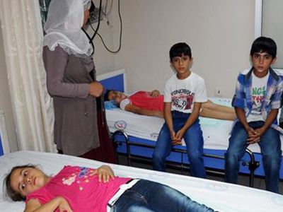 164 öğrenci hastanelik oldu