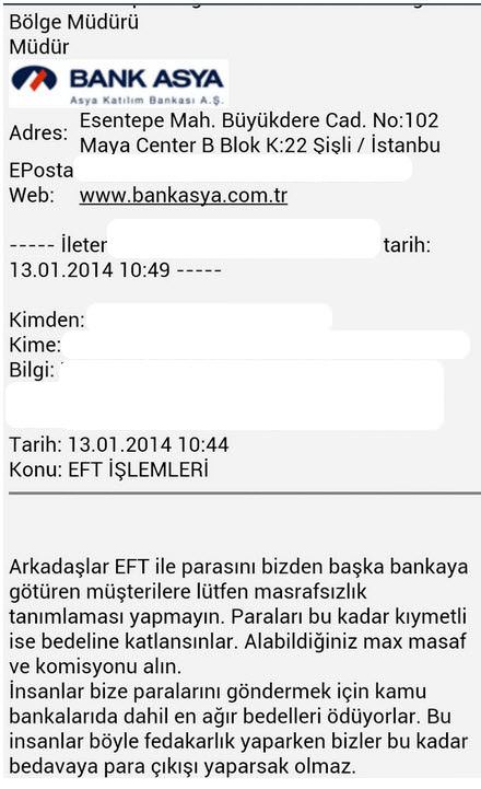 Bank Asya'da çıldırtan talimat! - 1