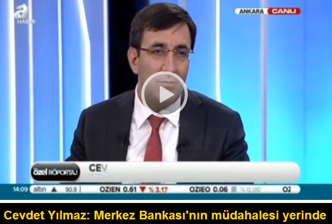 Cevdet Yılmaz: Merkez Bankası’nın müdahalesi yerinde