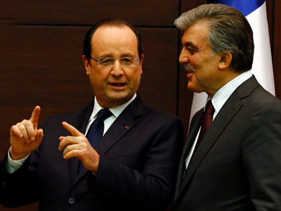 Hollande: Fransa size hayranlıkla bakıyor