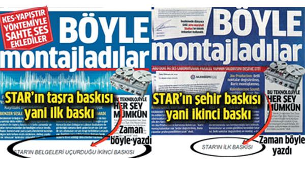 Zaman'dan montaj özrü! - 1